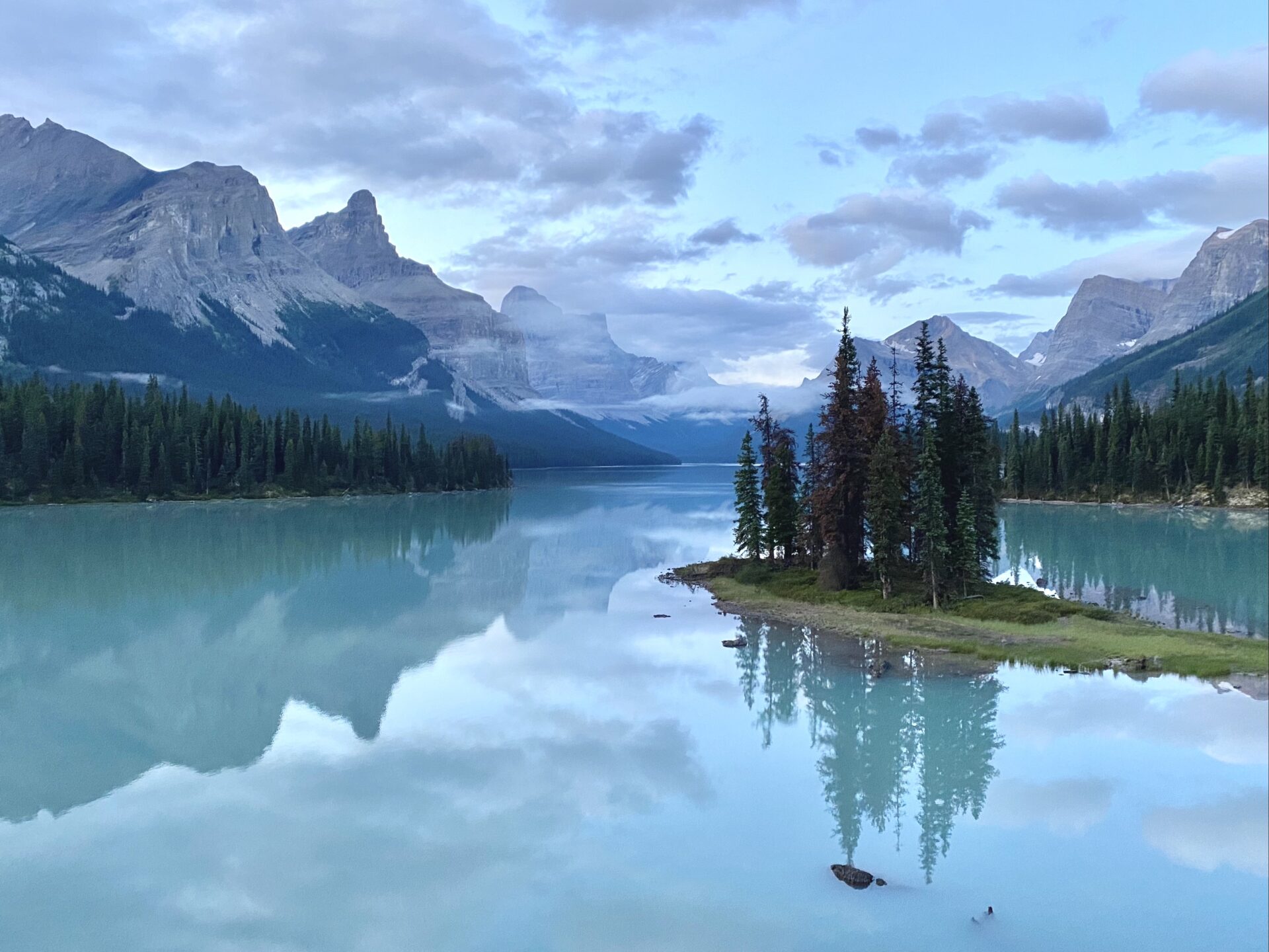 off the beaten path adventures in jasper national park - backcountry canoe trip on maligne lake 