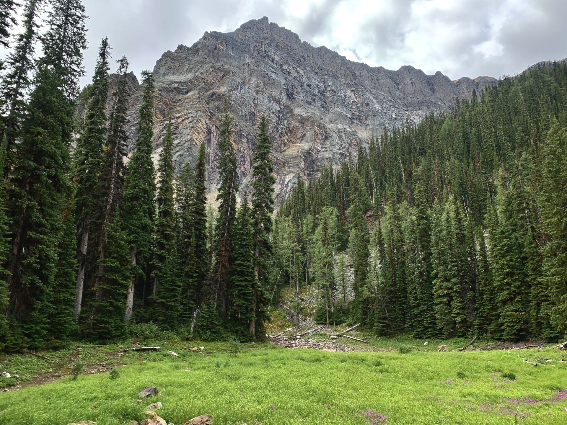 Storm Mountain from the Arnica and Twin Lakes trail - Banff National Park