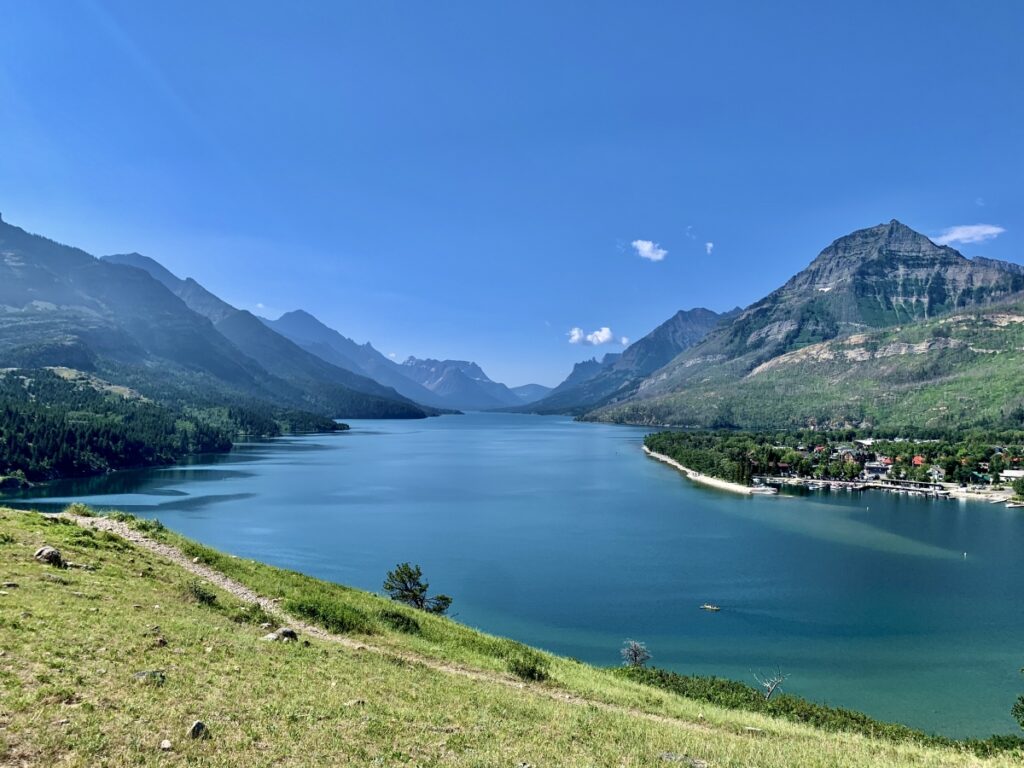 Prince of Whales hill, Upper Waterton Lake
