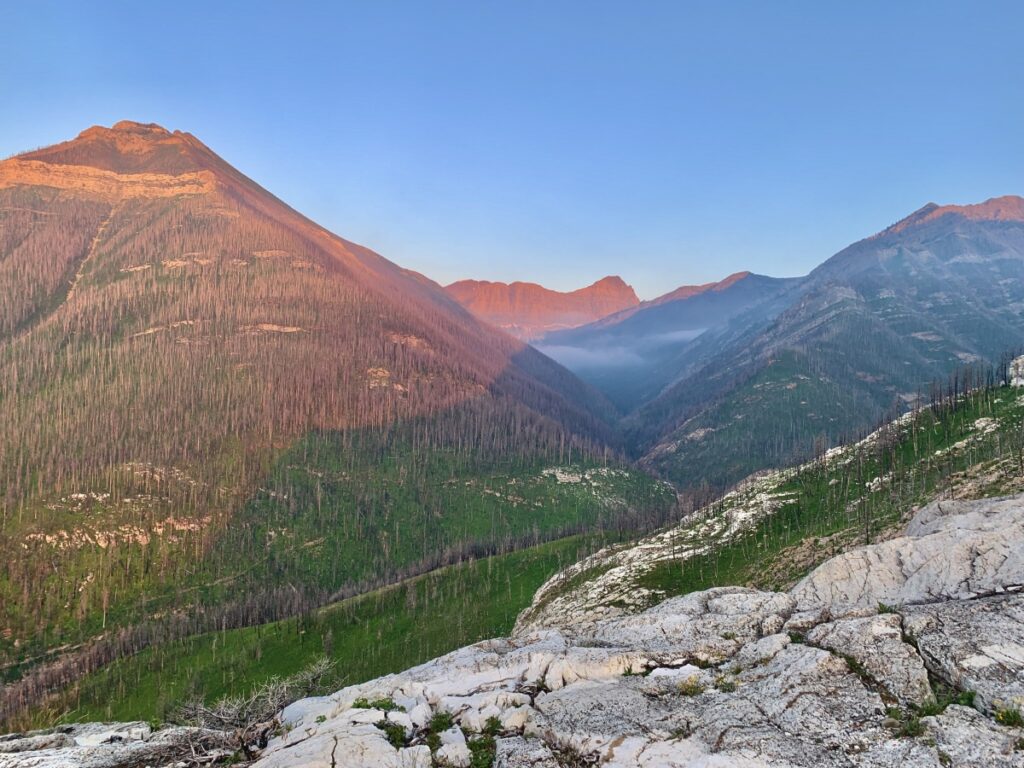 Sunrise at Bear's Hump - Waterton Lakes National Park