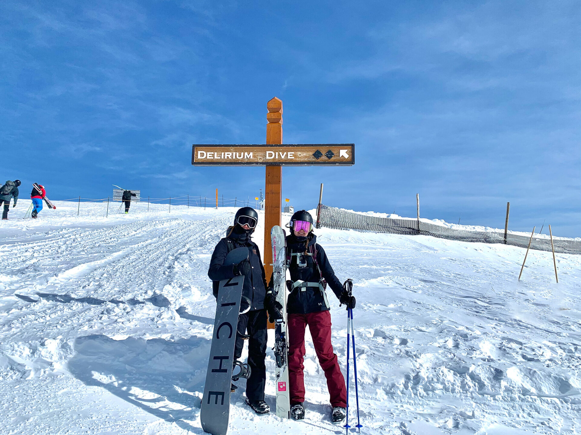 Delirium Dive at Sunshine Village 