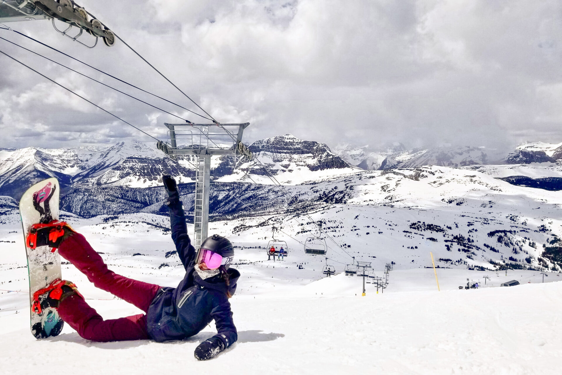 Best ski resort in Banff for snowboarders 