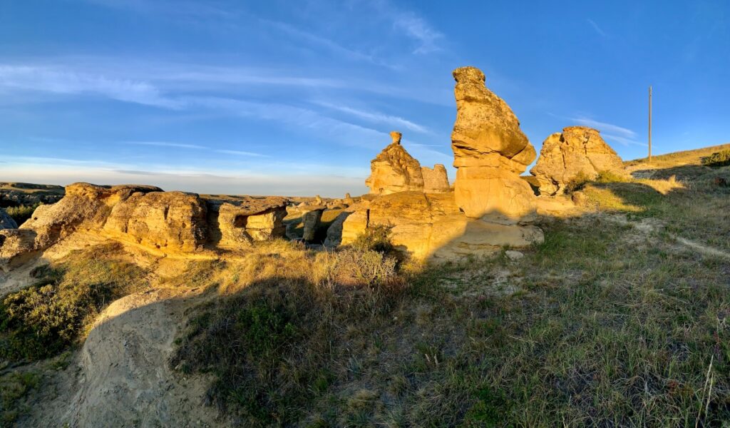 Hoodoos, Writing on Stone Provincial Park