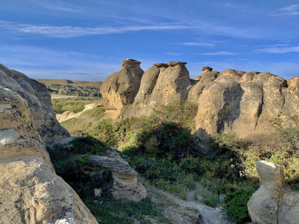 Hoodoo trail, Writing on Stone Provincial Park