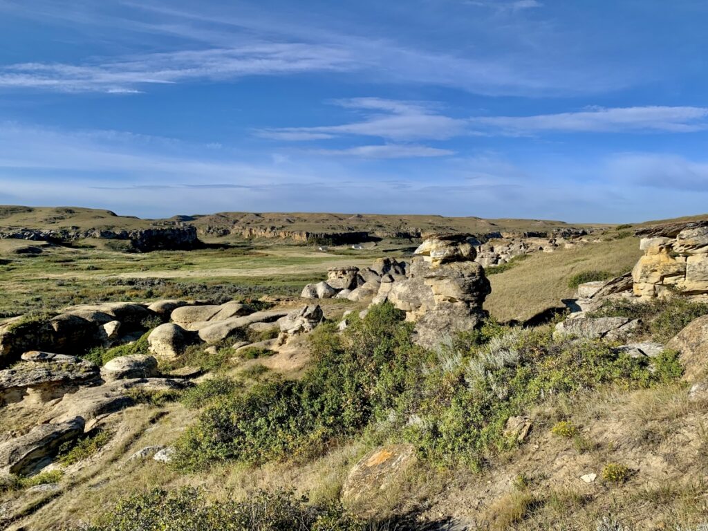 Hoodoo trail, Writing on Stone Provincial Park