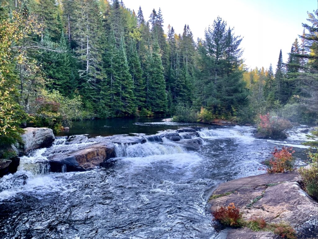 Waterfall on the Highland Backpacking Trail, Algonquin Provincial Park