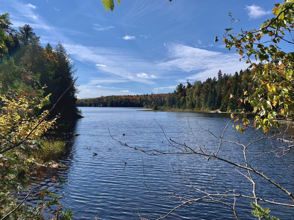 Highland backpacking trail outlet algonquin