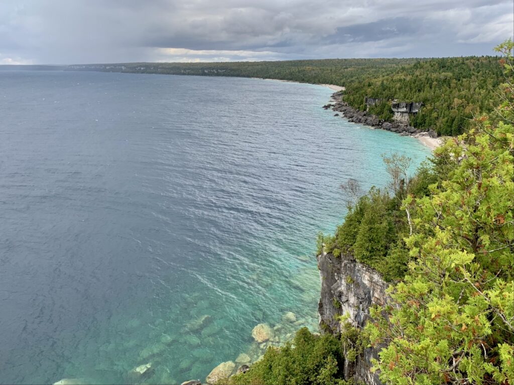 Cave Point Lookout - Bruce Trail, Bruce Peninsula National Park