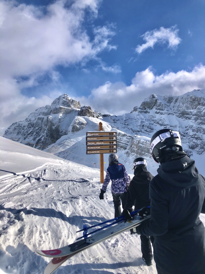 Things to do in Banff in winter - South Side Chutes