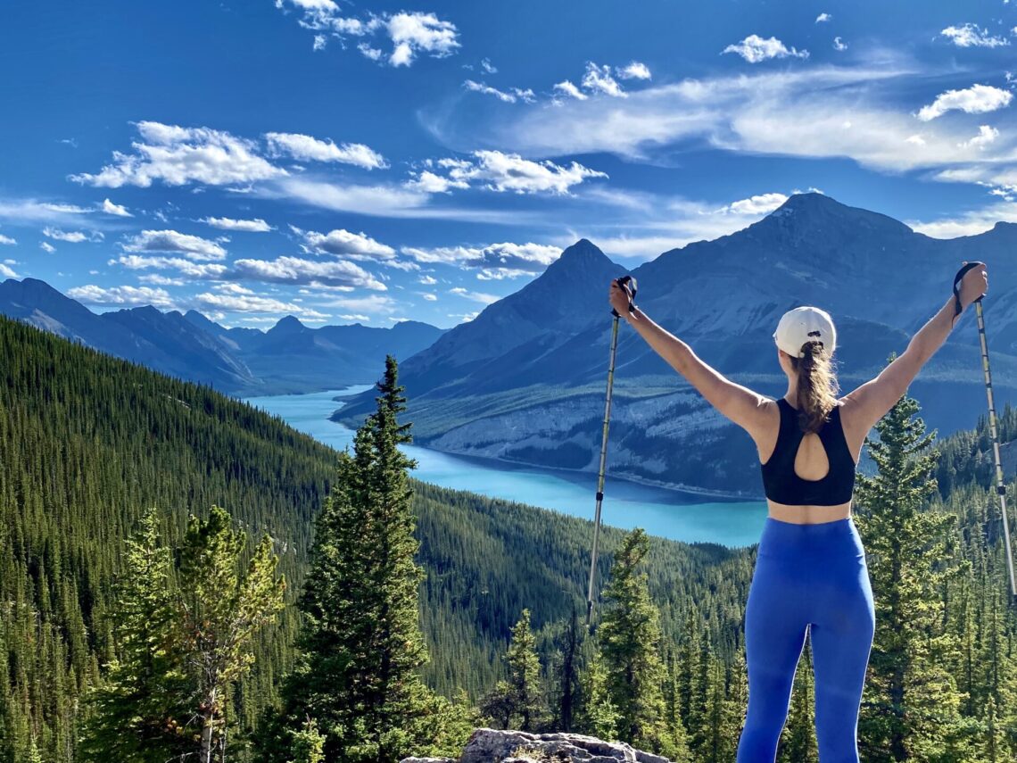 Hiking West Wind Pass in Kananaskis Country 