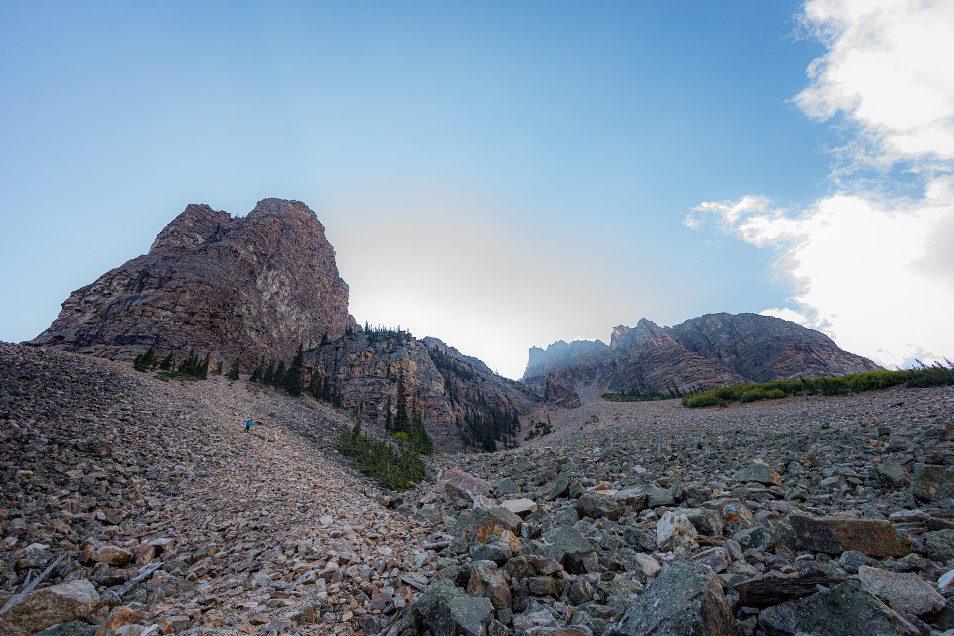 Tower of Babel terrain - scramble slope