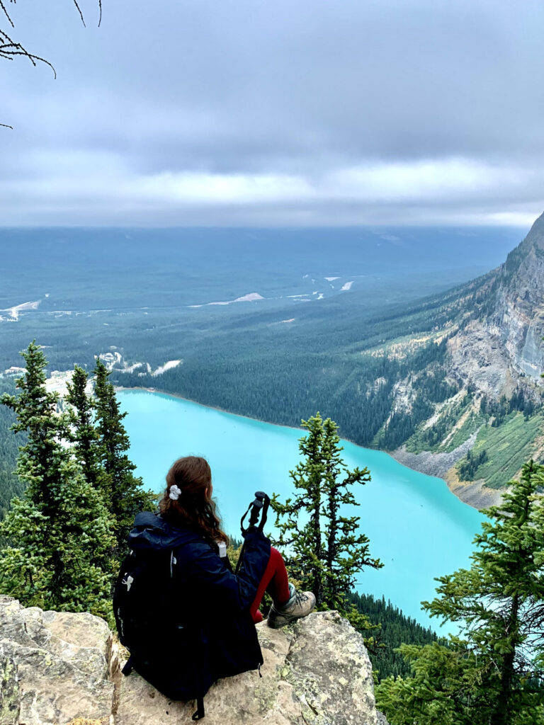 Big Beehive - Devils Thumb hike at Lake Louise - Banff scrambles