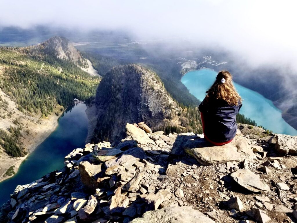 Devils Thumb Summit, Banff scrambles