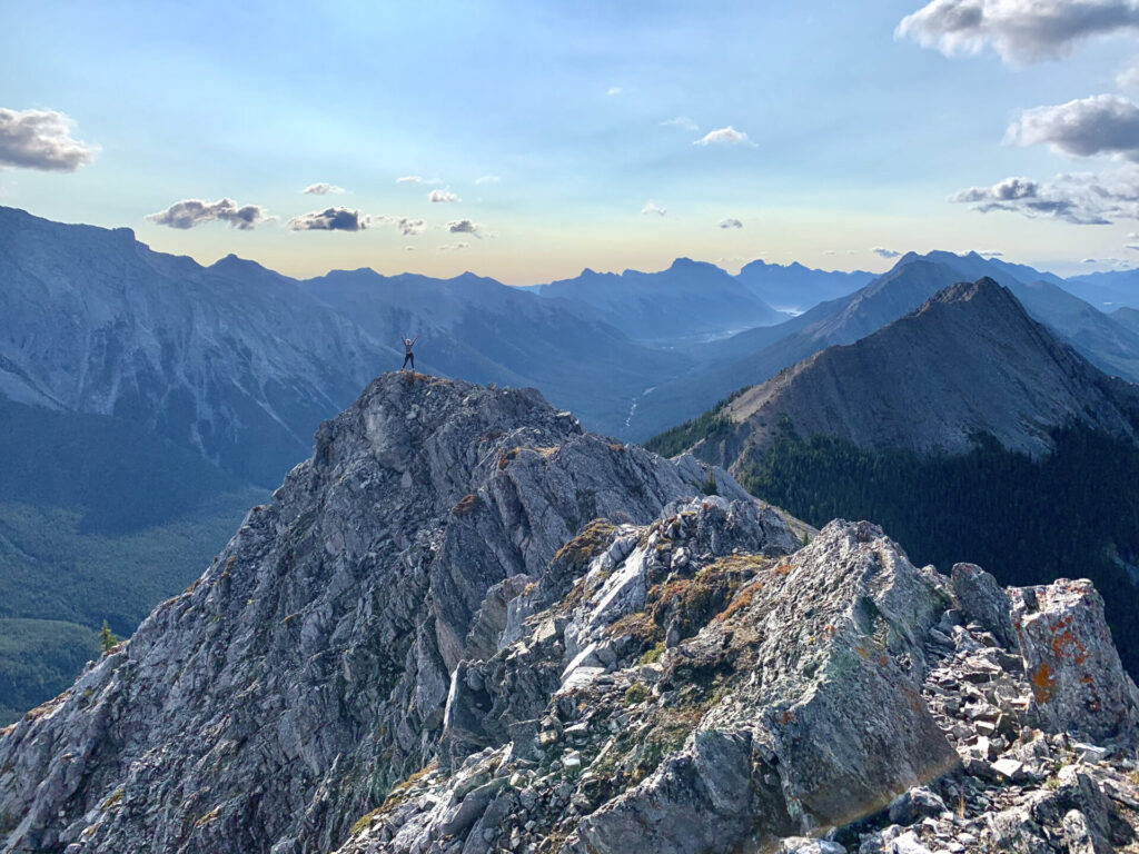 Sulphur Mountain Traverse Route