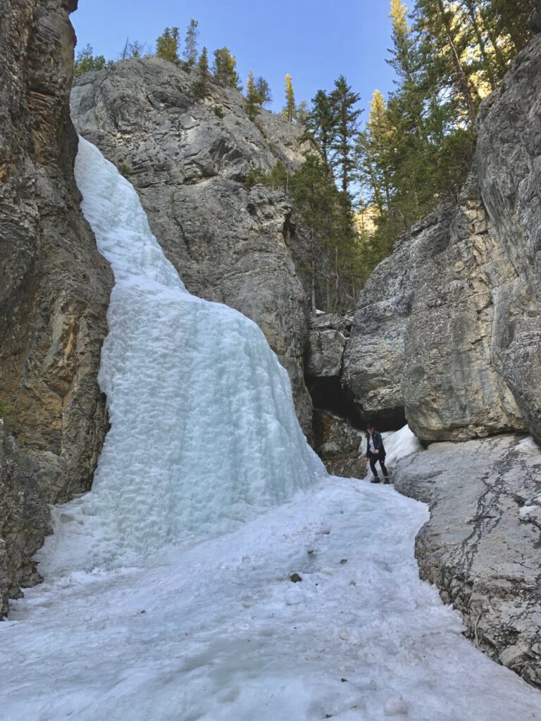 Grotto canyon winter hike
