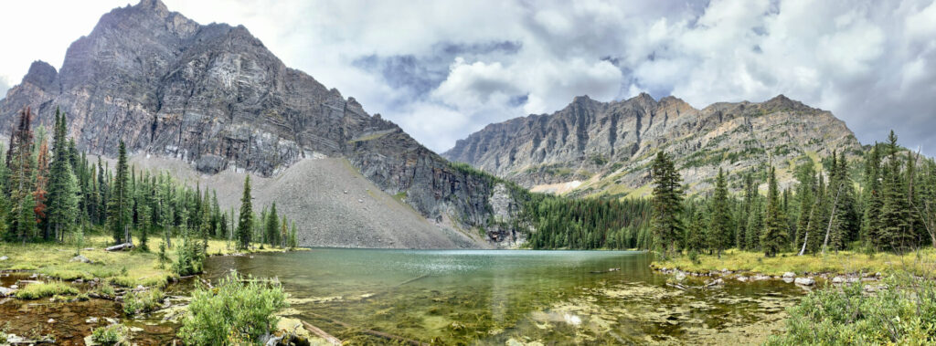 O'Brien Lake and Mount Bell - Banff National Park