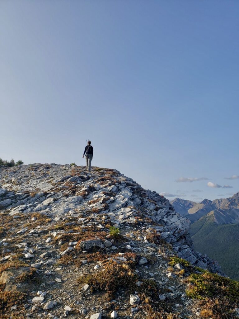 Sulphur Mountain Traverse Route - off the beaten path hikes in banff