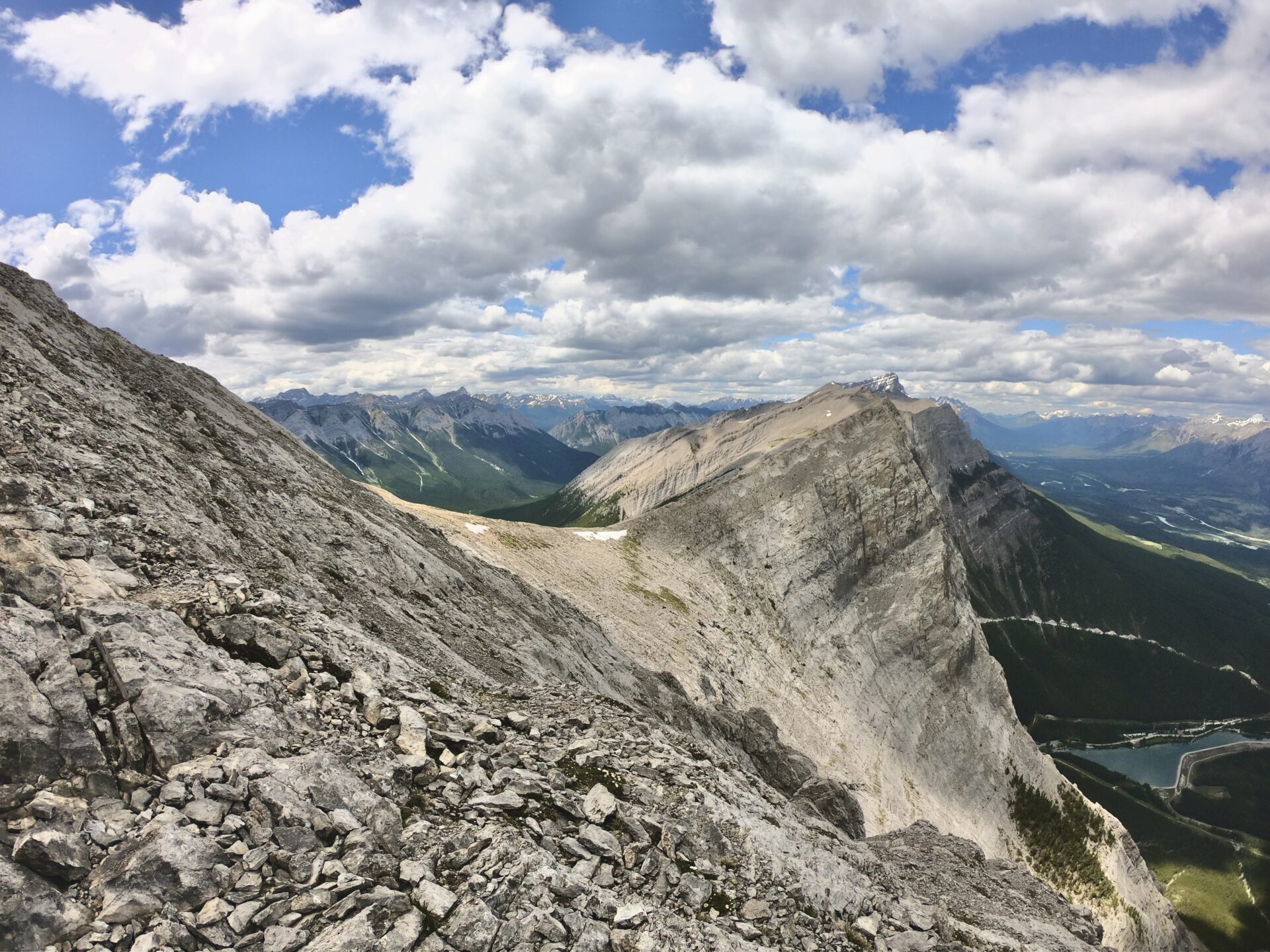 Ha Ling Peak Hike near Canmore