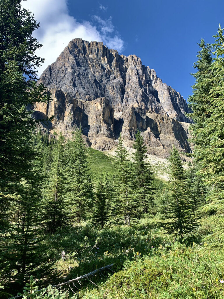 Rockbound Lake hike & Castle Mountain - Banff