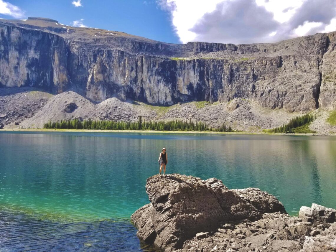 Things to do in Banff - - explore the lake 