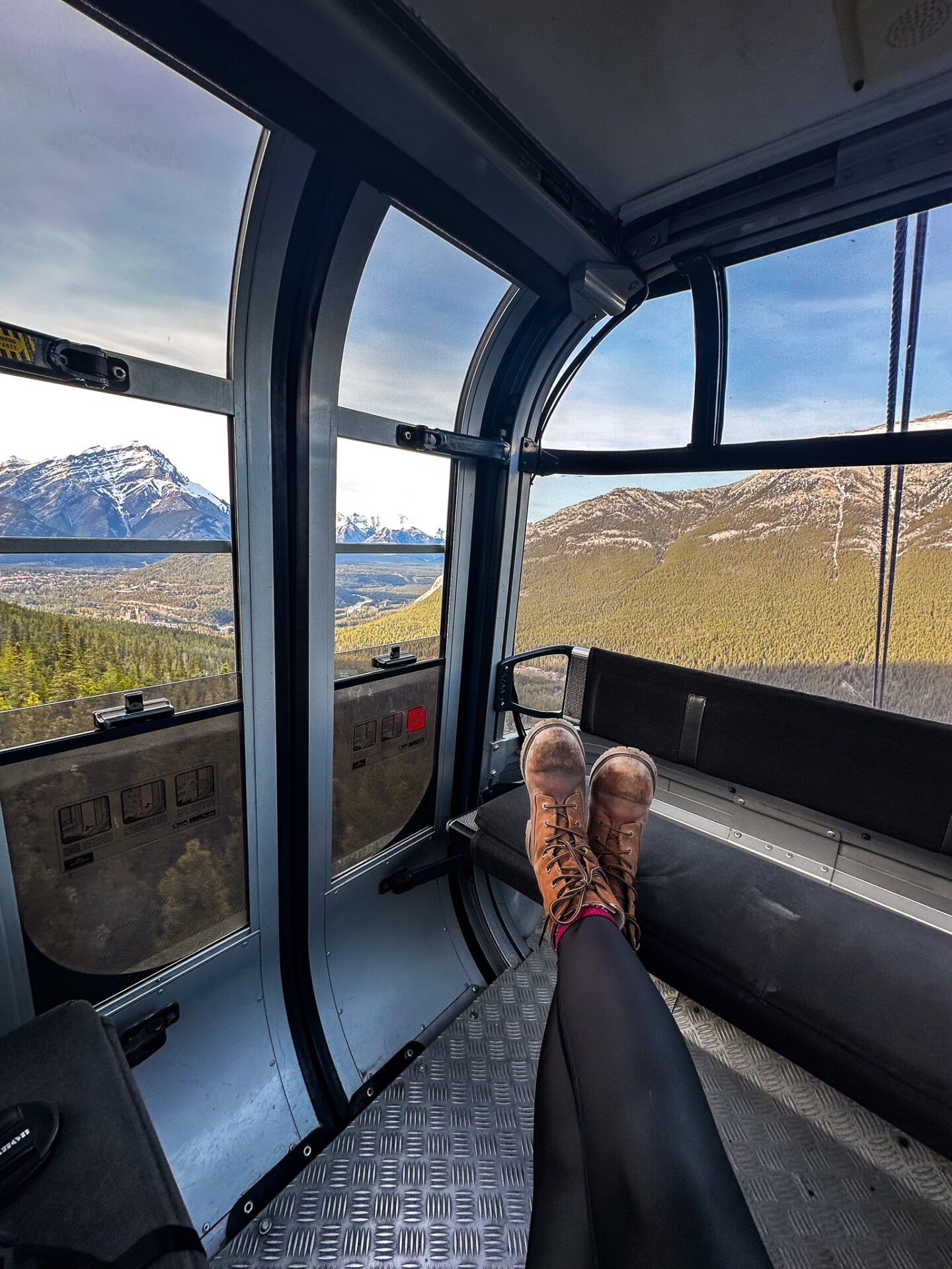 Banff Gondola Cabin views