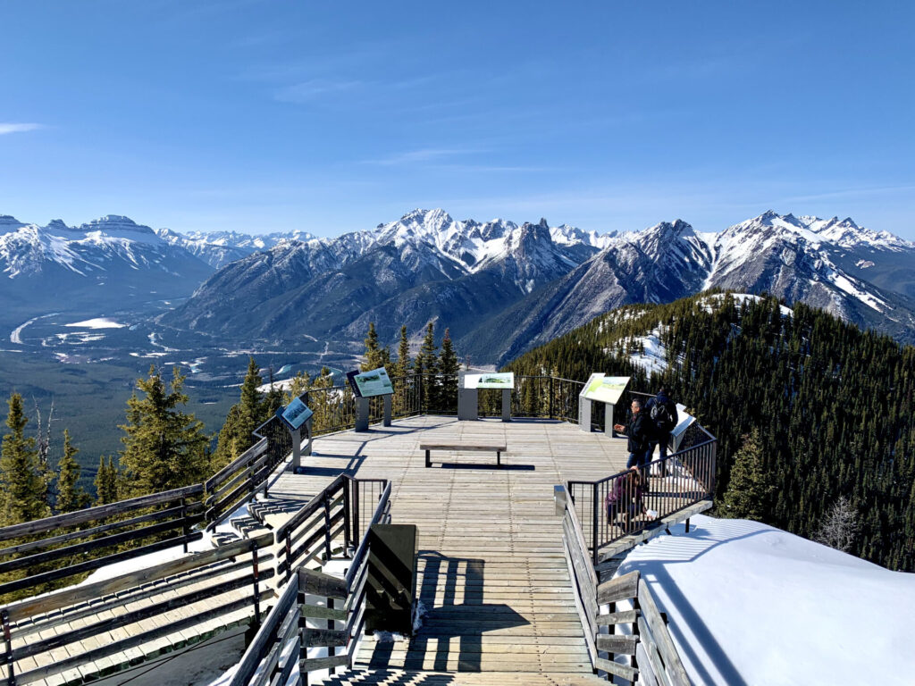 Banff's Sulphur Mountain boardwalk