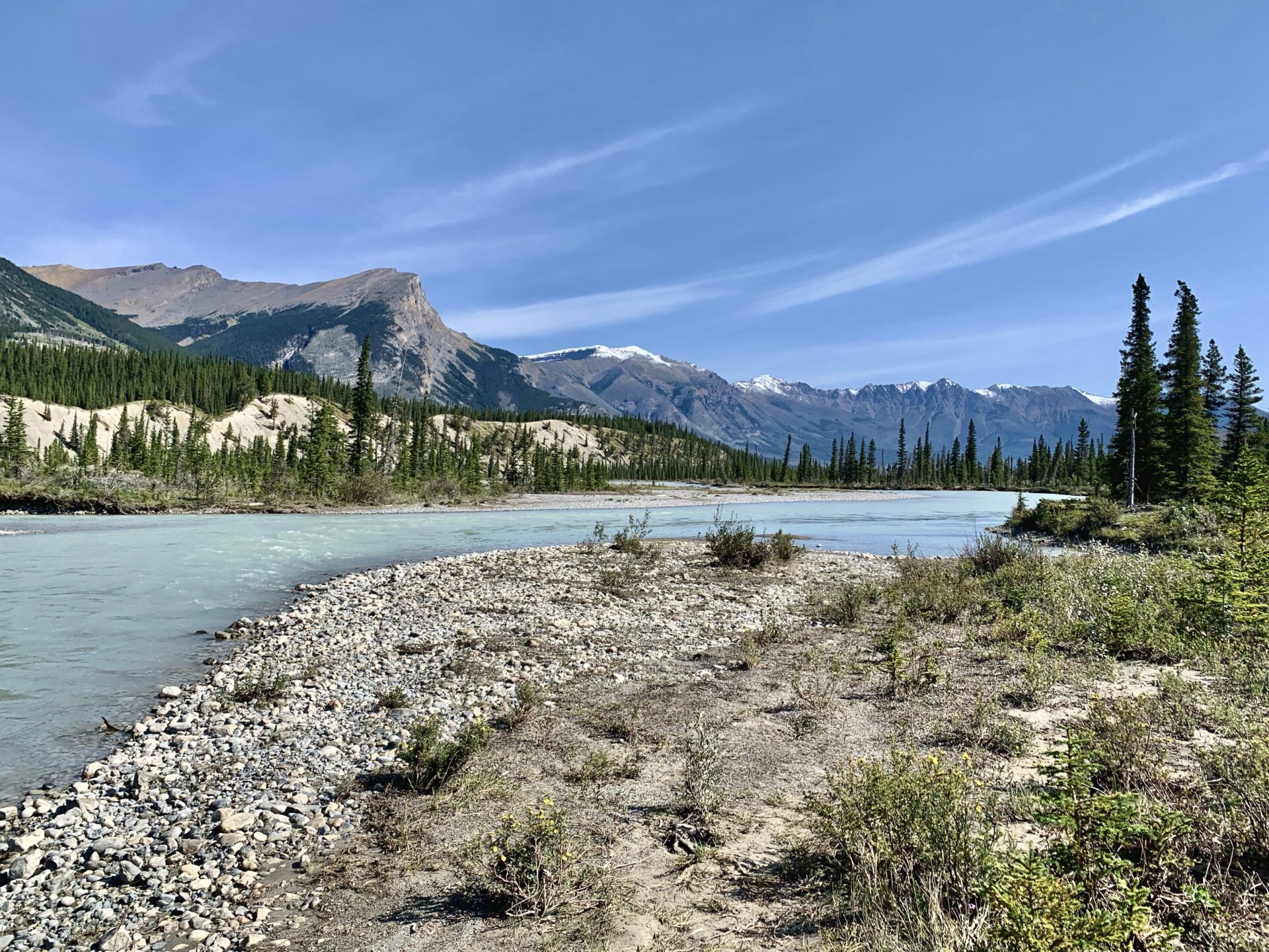 Saskatchewan River Crossing along the Icefields Parkway