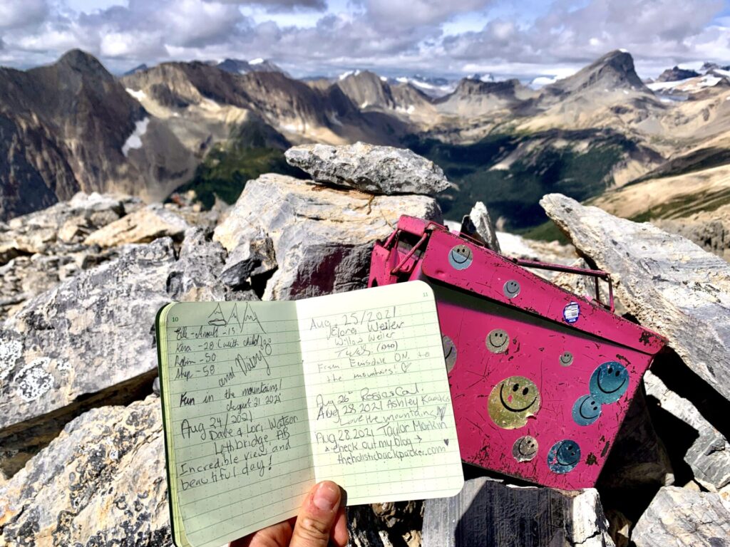 Paget Peak scramble, Yoho National Park