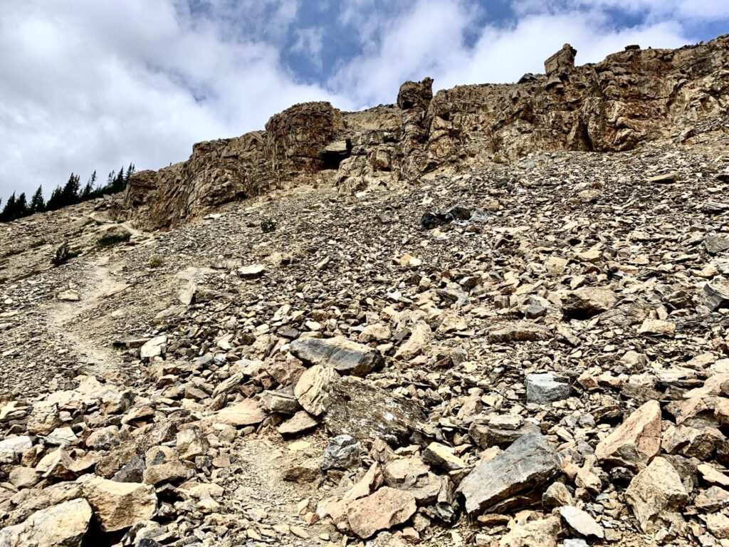 Paget Peak scramble, Yoho National Park