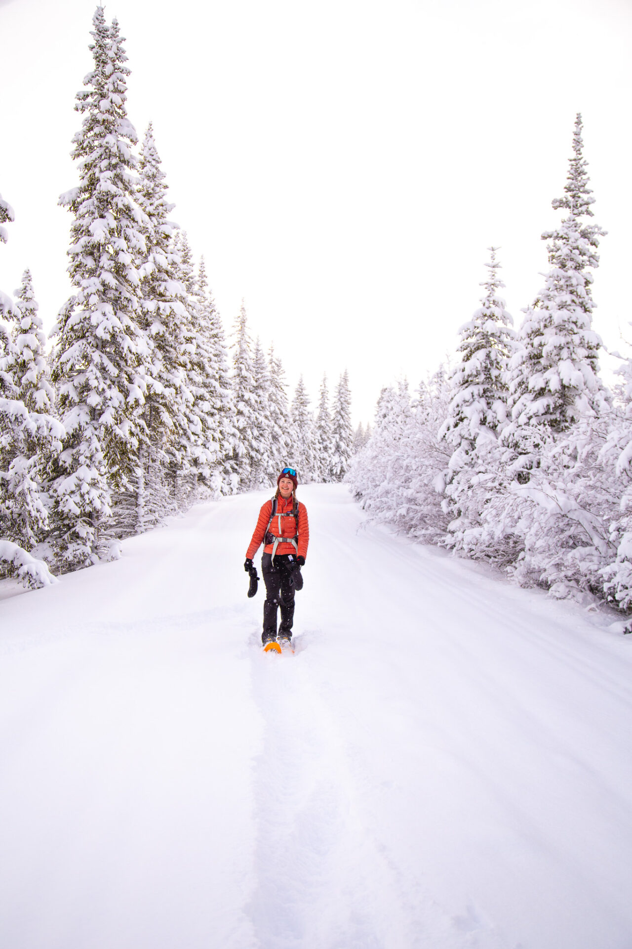 Best months to visit Banff - snowshoeing in winter