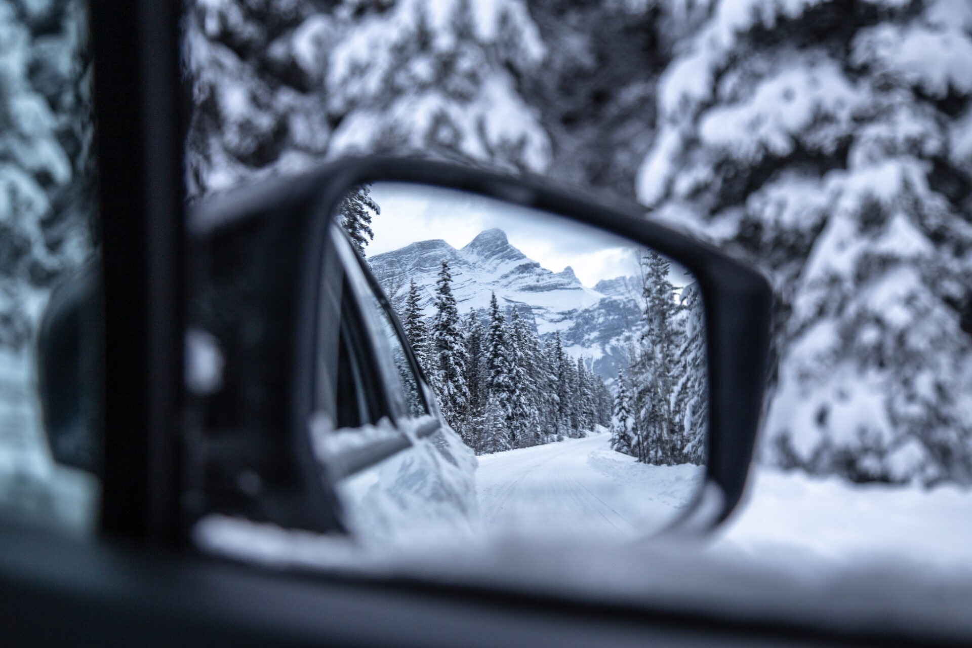 Winter roads in Banff + Driving Tips 