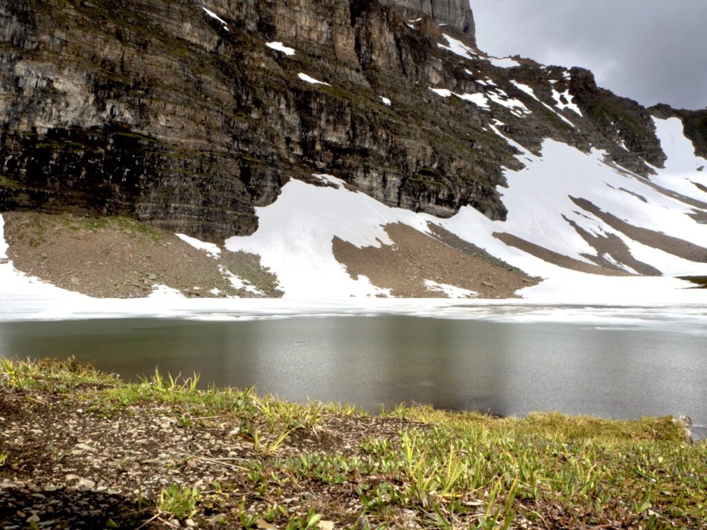 Minnestima Lakes on the way to Sentinel Pass