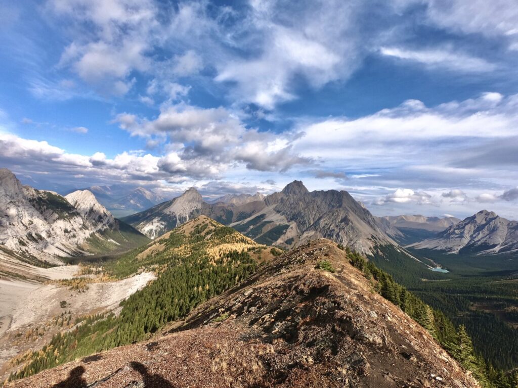 Pocaterra Ridge walk in Kananaskis