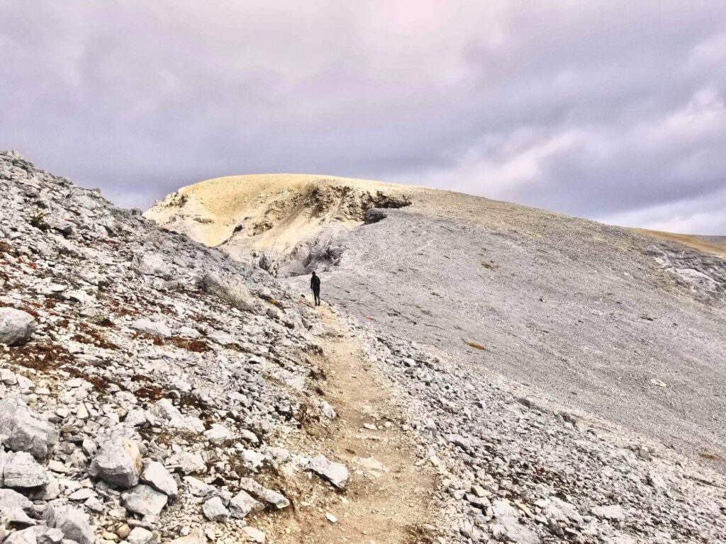 Mount Bourgeau summit hike in Banff