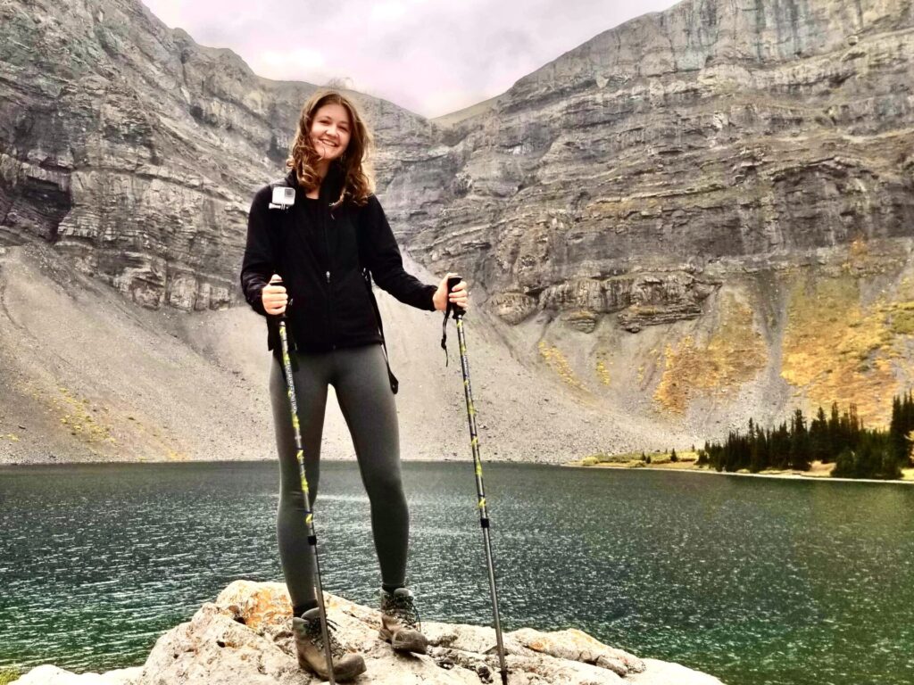 Mount Bourgeau lake in Banff