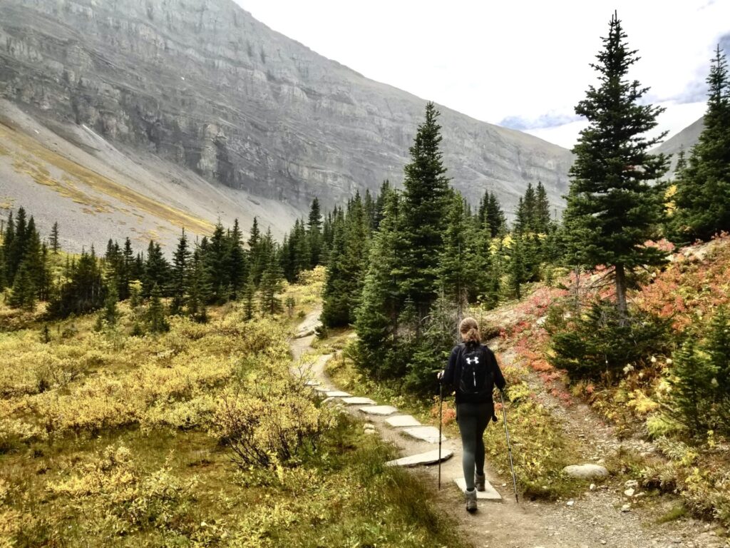 Mount Bourgeau summit hike in Banff