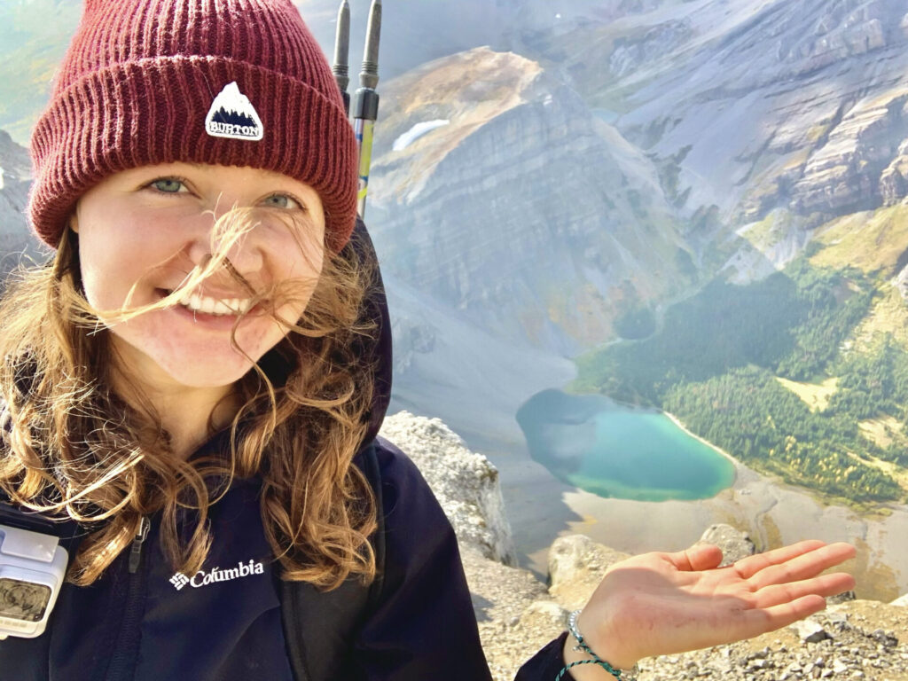 Mount Bourgeau lake in Banff