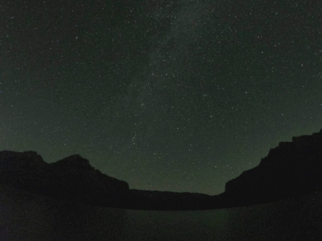 Look at the stars in Banff
