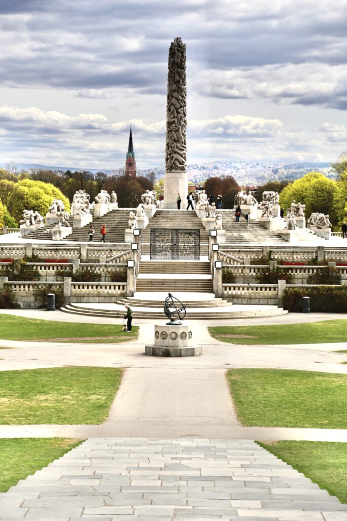 Vigeland Sculpture Park within Frogner Park