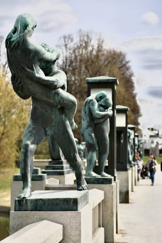 Vigeland Sculpture Park within Frogner Park