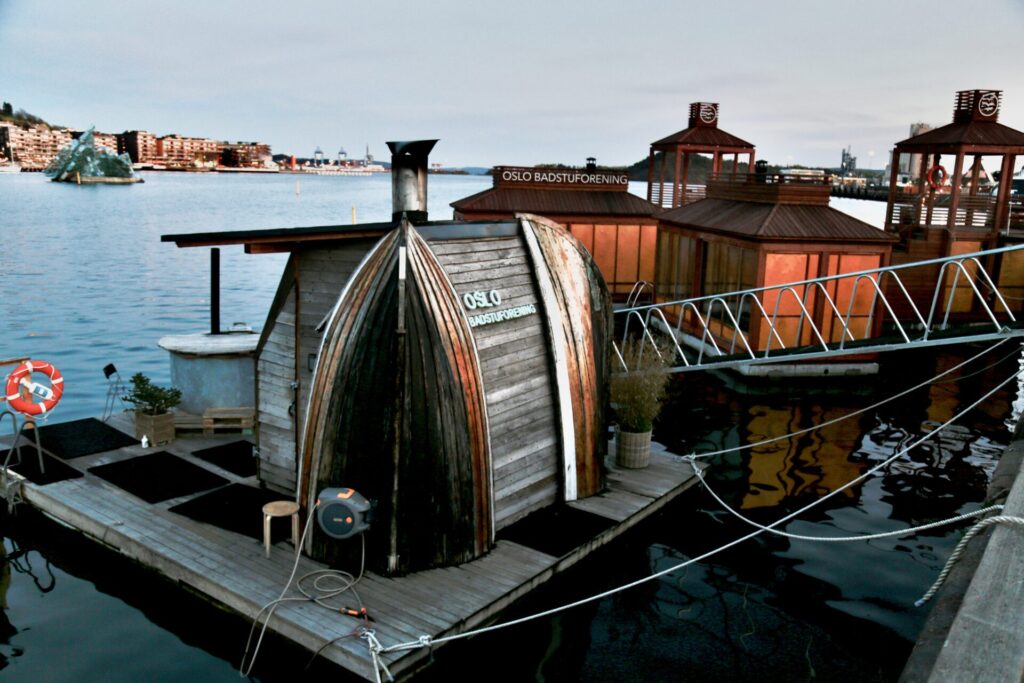 sauna on the Oslofjord