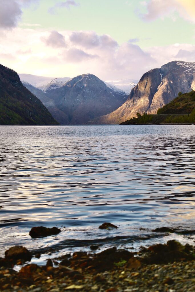 Aurlandsfjord from Flåm