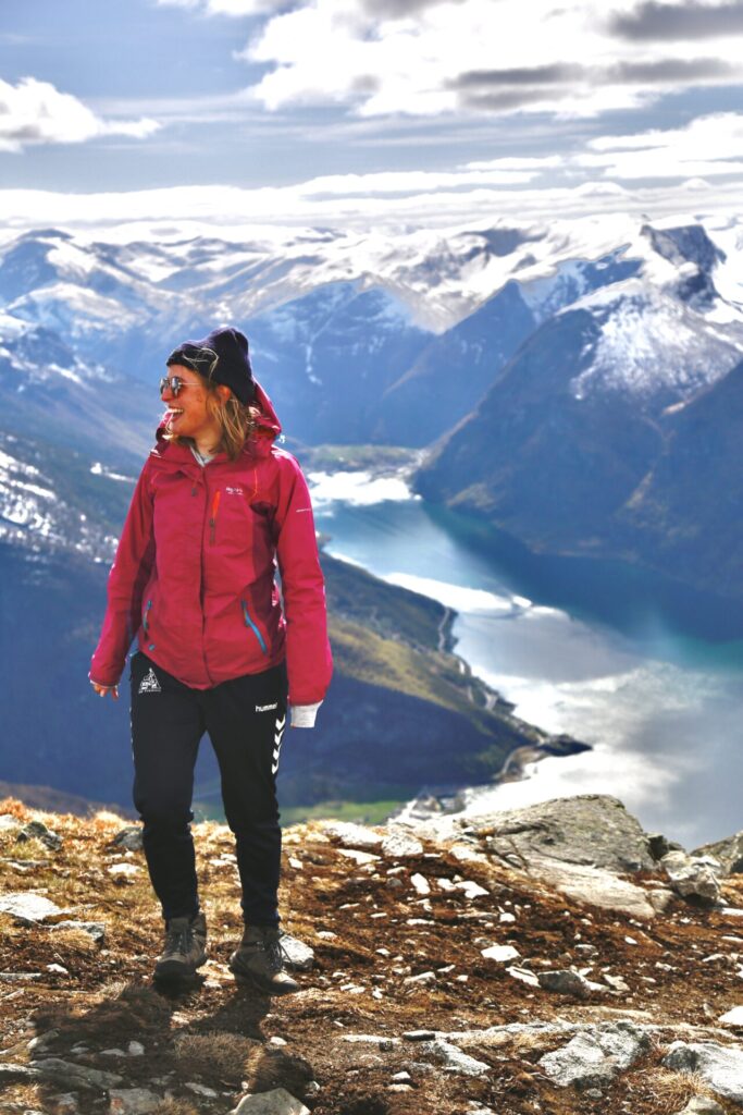 Aurlandsfjord from the Prest summit