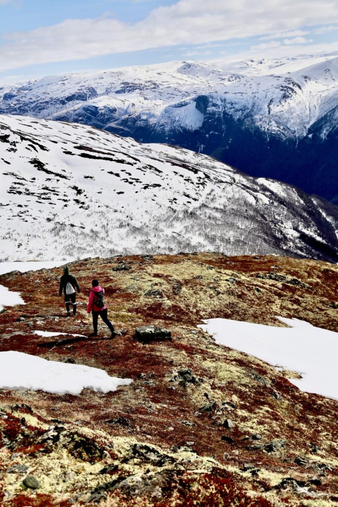 Lots of snow on the Prest hike in May