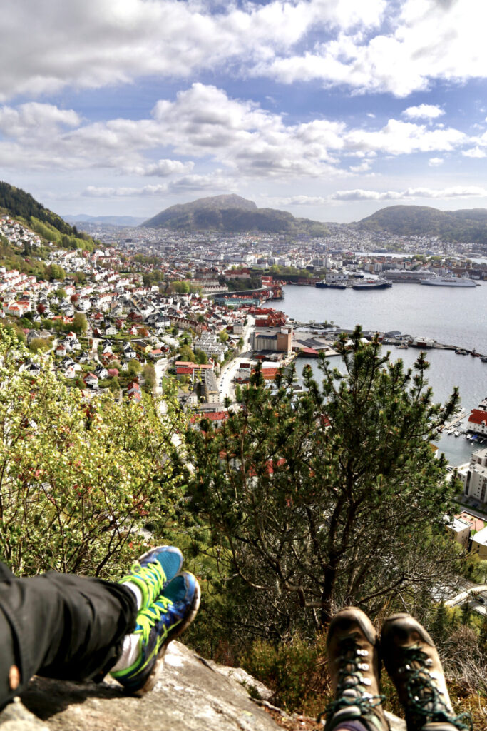 Bergen from above 