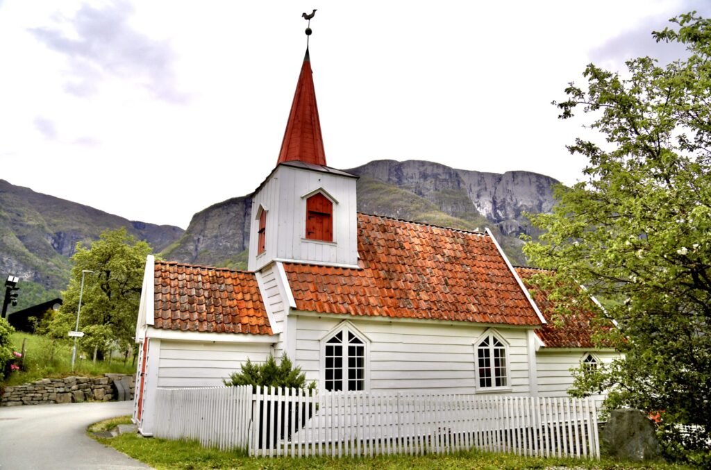 Undredal's tiny stave church 