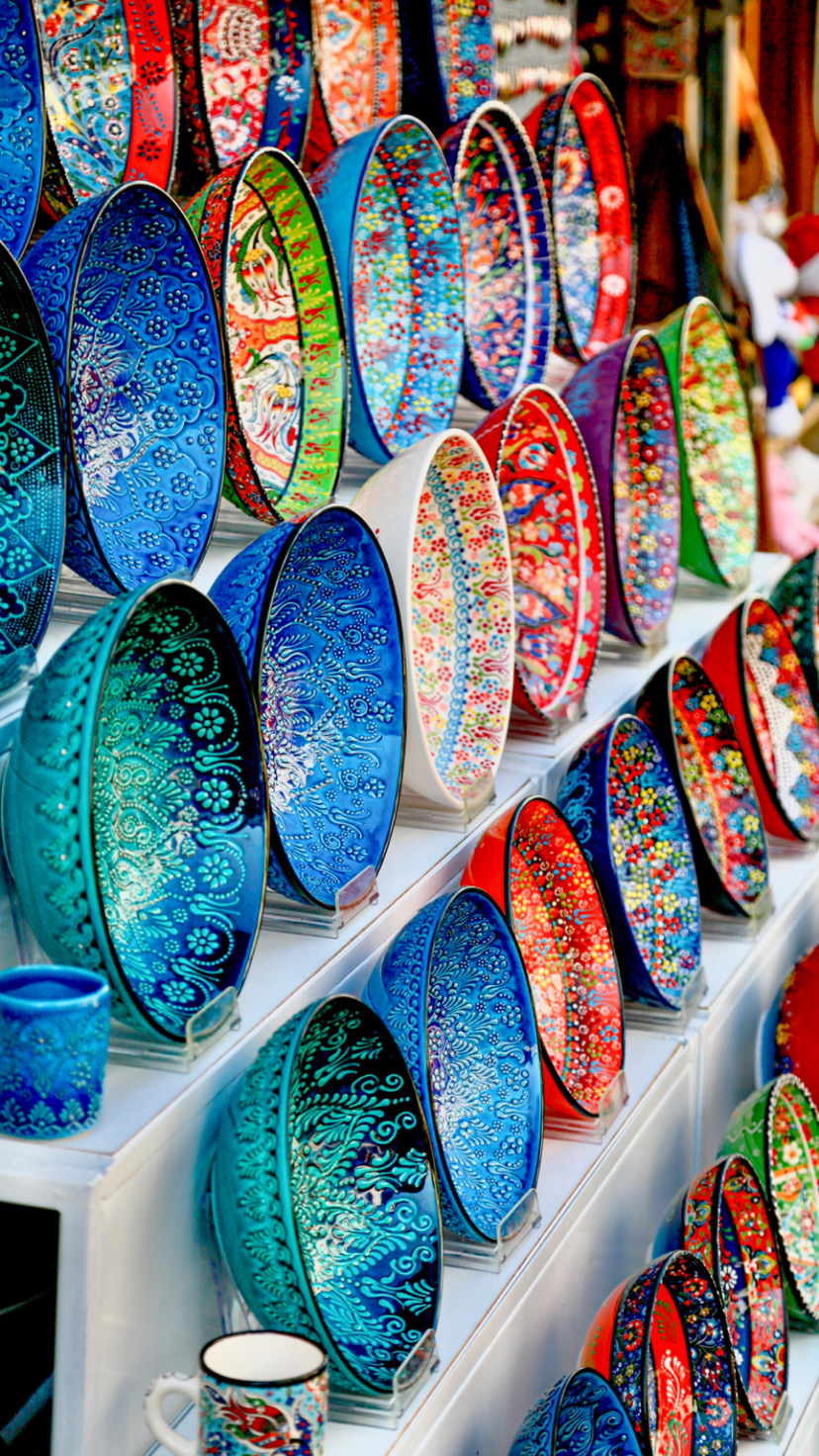 Hand made bowls from the Gjirokaster Bazaar