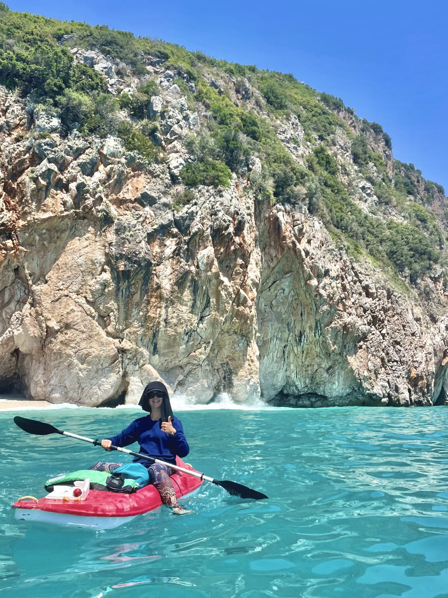 Himara to Gjipe kayak 