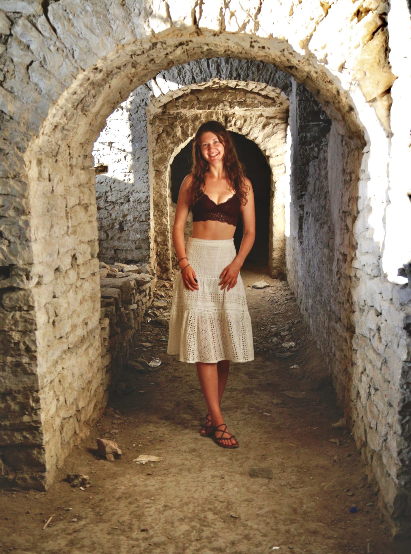 Exploring the Gjirokaster Castle