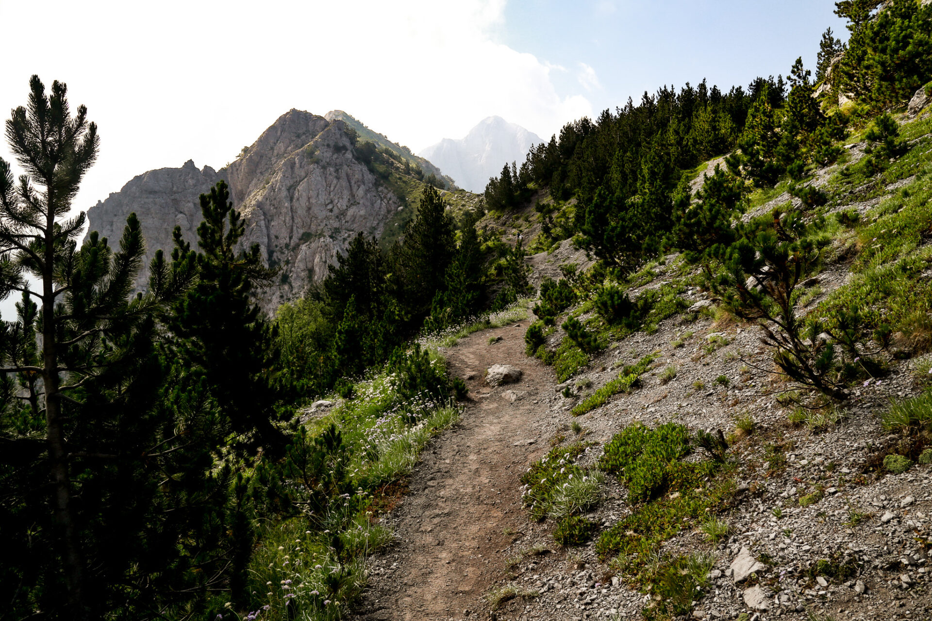 Valbona-Theth hike in July 